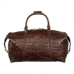Lucchese-inc Duffels Giant Gator Duffel – Large :: Chocolate