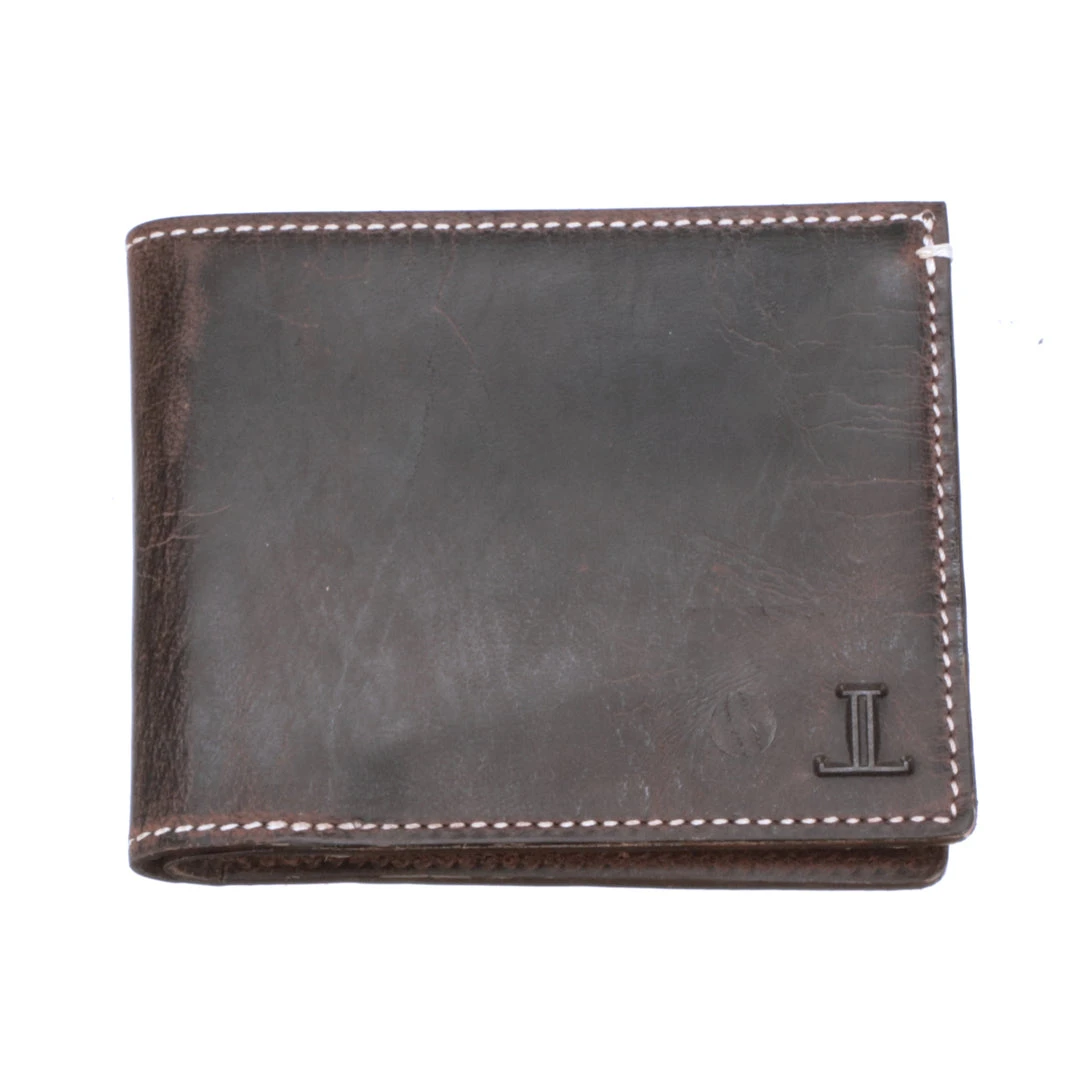 Lucchesse-inc Hipster Wallet - Mad Dog :: Chocolate Wallets Lucchesse-inc Hipster Wallet - Mad Dog :: Chocolate Wallets
