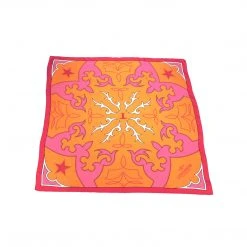 Lucchese-inc Western Silk Scarf :: Pink