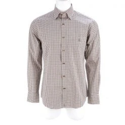 Lucchese-inc San Antonio :: White/Blue/Brown Small Check