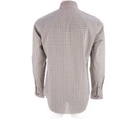 Lucchese-inc San Antonio :: White/Blue/Brown Small Check