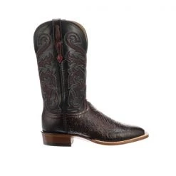 Lucchese-inc Lance :: Black Cherry + Black Boots