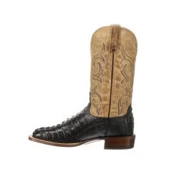 Lucchese-inc Haan :: Black + Pearl Bone