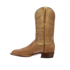 Lucchese-inc Boots Lance :: Barnwood + Antique Saddle