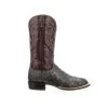 Lucchese-inc Boots Harris :: Anthracite Grey + Black Cherry