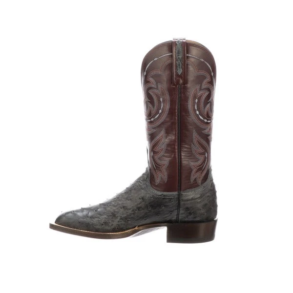 Lucchese-inc Boots Harris :: Anthracite Grey + Black Cherry Lucchese-inc Boots Harris :: Anthracite Grey + Black Cherry
