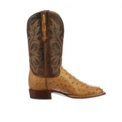 Lucchese-inc Diego :: Butterscotch + Chocolate Boots