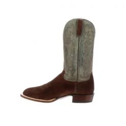 Lucchese-inc Boots Levi :: Rust + Sky Blue