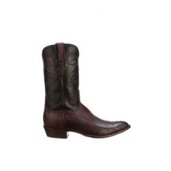Lucchese-inc Boots Red River :: Black Cherry + Black
