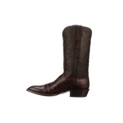 Lucchese-inc Cruz :: Black Cherry + Black