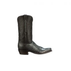 Lucchese-inc Boots Cruz :: Charcoal + Black