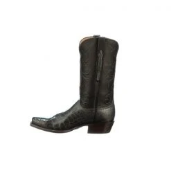 Lucchese-inc Boots Cruz :: Charcoal + Black