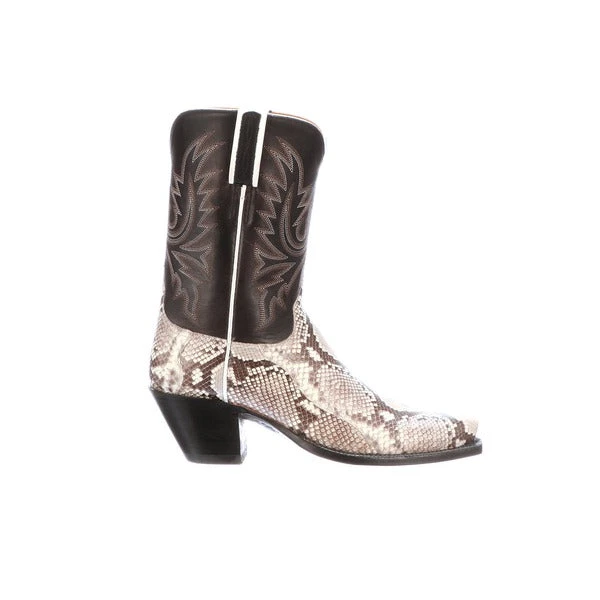 Lucchese-inc Dale Exotic :: Black/White + Black BOOTS Lucchese-inc Dale Exotic :: Black/White + Black BOOTS