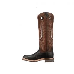 Lucchese-inc BOOTS Ruth Tall :: Black + Chocolate