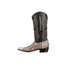 Lucchese-inc Stella :: Black/White + Black BOOTS