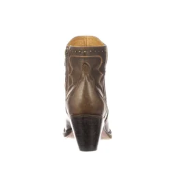 Lucchese-inc Karla :: Maple + Matte Black BOOTS