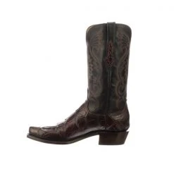 Lucchese-inc Rio :: Black Cherry + Black