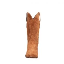Lucchese-inc Jessie Suede :: Cognac + Rust Boots