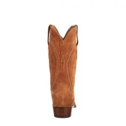 Lucchese-inc Jessie Suede :: Cognac + Rust Boots