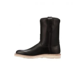 Lucchese-inc Wedge Roper :: Black Boots