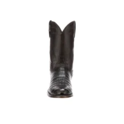 Lucchese-inc Boots Gerard :: Chocolate + Dark Brown