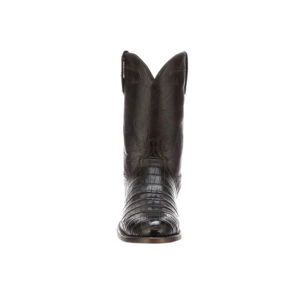Lucchese-inc Boots Gerard :: Chocolate + Dark Brown Lucchese-inc Boots Gerard :: Chocolate + Dark Brown