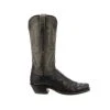 Lucchese-inc Josephine :: Black + Anthracite Grey BOOTS