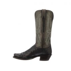 Lucchese-inc Josephine :: Black + Anthracite Grey BOOTS