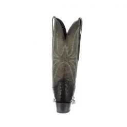 Lucchese-inc Josephine :: Black + Anthracite Grey BOOTS