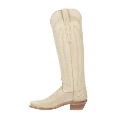 Lucchese-inc Priscilla :: Glitz Cream BOOTS