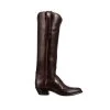 Lucchese-inc Saltillo Tall :: Black Cherry + Cognac BOOTS