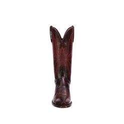 Lucchese-inc Savannah :: Black Cherry BOOTS