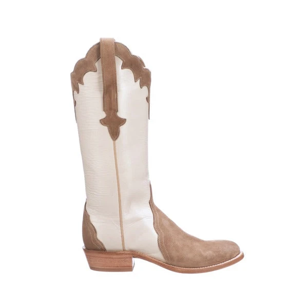 Lucchese-inc Women's Kennedy Tall Roper :: Tan Lucchese-inc Women's Kennedy Tall Roper :: Tan
