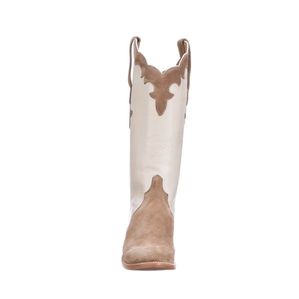 Lucchese-inc Women's Kennedy Tall Roper :: Tan Lucchese-inc Women's Kennedy Tall Roper :: Tan