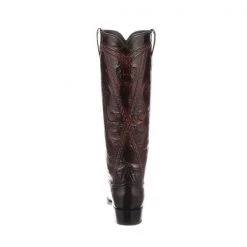 Lucchese-inc Dora :: Black Cherry BOOTS