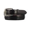 Lucchese-inc Belts Hobby Stitch Goat :: Black