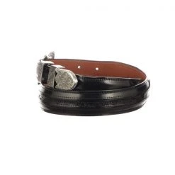 Lucchese-inc Hobby Stitch Goat Tapered :: Black