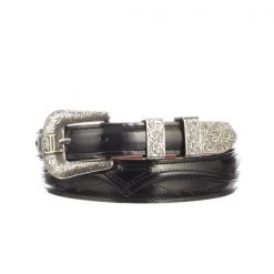 Lucchese-inc Seville Stitch Goat Tapered :: Black