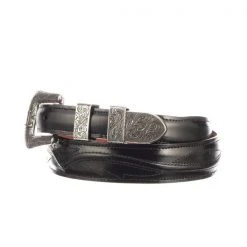 Lucchese-inc Seville Stitch Goat Tapered :: Black