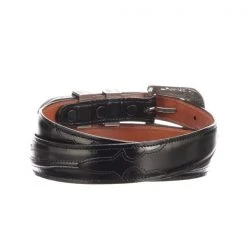 Lucchese-inc Seville Stitch Goat Tapered :: Black