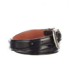 Lucchese-inc Seville Stitch Goat Tapered :: Black