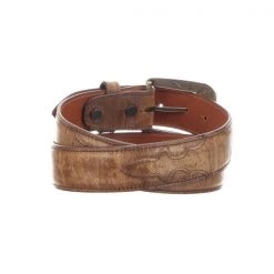 Lucchese-inc Smooth Mad Dog Goat :: Tan Belts
