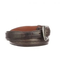 Lucchese-inc Belts Hobby Stitch Goat Tapered :: Chocolate