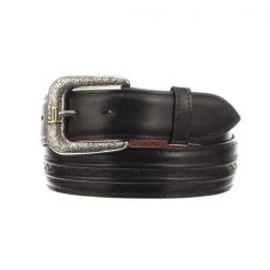Lucchese-inc Belts Hobby Stitch Ranch Hand :: Black