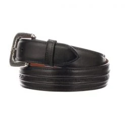 Lucchese-inc Belts Hobby Stitch Ranch Hand :: Black