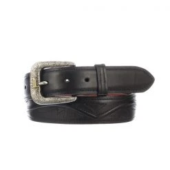 Lucchese-inc Seville Stitch Ranch Hand :: Black Belts
