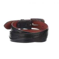 Lucchese-inc Seville Stitch Ranch Hand :: Black Belts