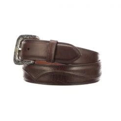 Lucchese-inc Seville Stitch Ranch Hand :: Tan Belts