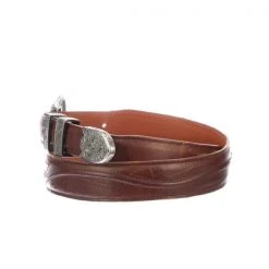 Lucchese-inc Seville Stitch Ranch Hand Tapered :: Cognac Belts