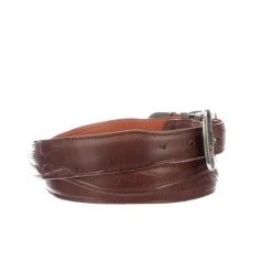 Lucchese-inc Seville Stitch Ranch Hand Tapered :: Cognac Belts